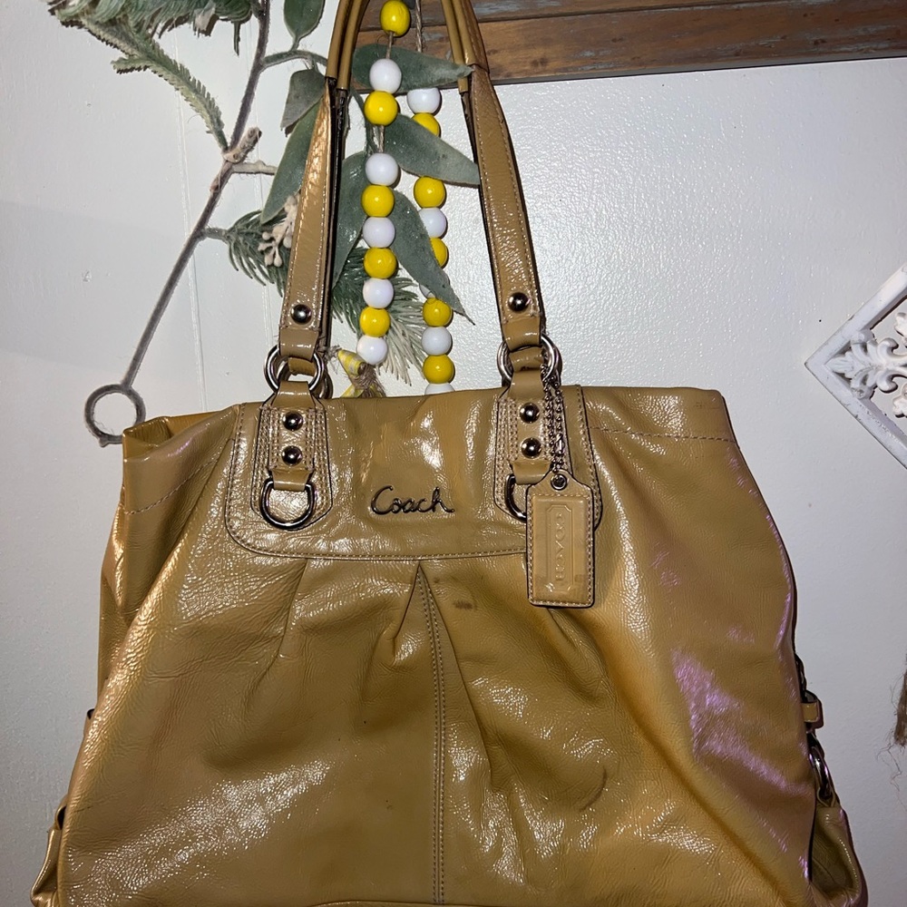 Coach Tan Handbag